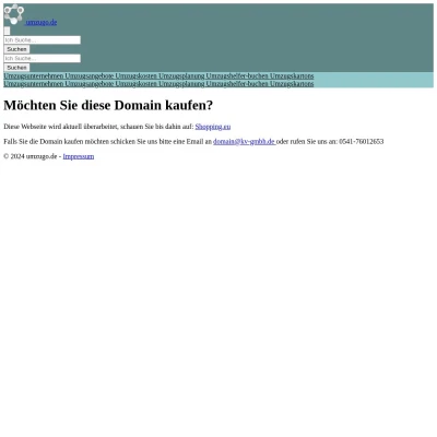 Screenshot umzugo.de