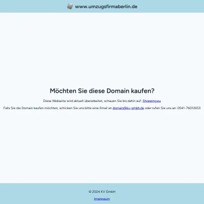 Screenshot umzugsfirmaberlin.de