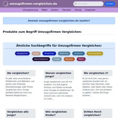 Screenshot umzugsfirmen-vergleichen.de