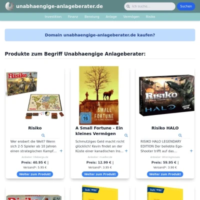 Screenshot unabhaengige-anlageberater.de