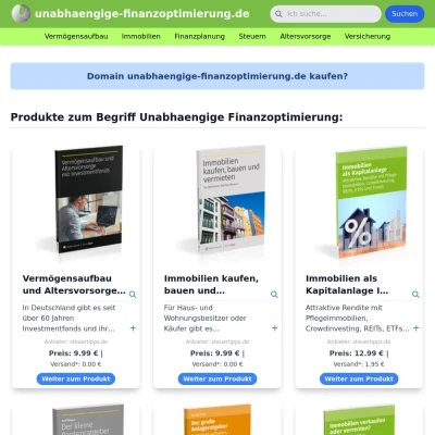 Screenshot unabhaengige-finanzoptimierung.de