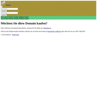 Screenshot unbk.de