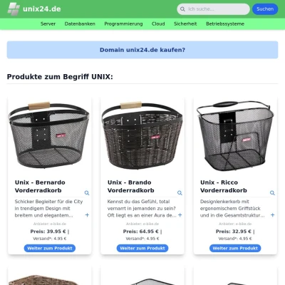 Screenshot unix24.de