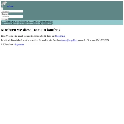 Screenshot unla.de