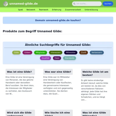 Screenshot unnamed-gilde.de