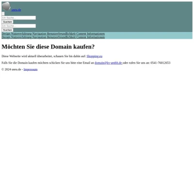 Screenshot unru.de