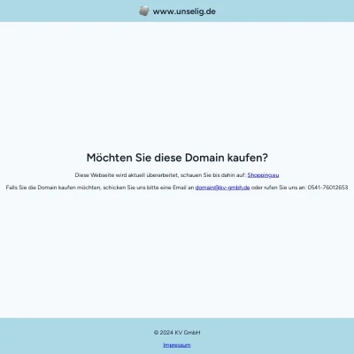 Screenshot unselig.de