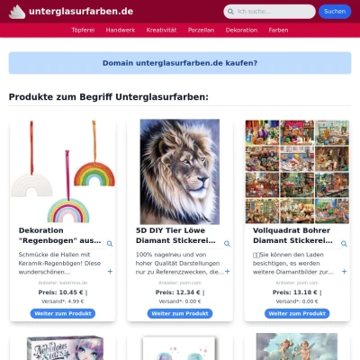 Screenshot unterglasurfarben.de