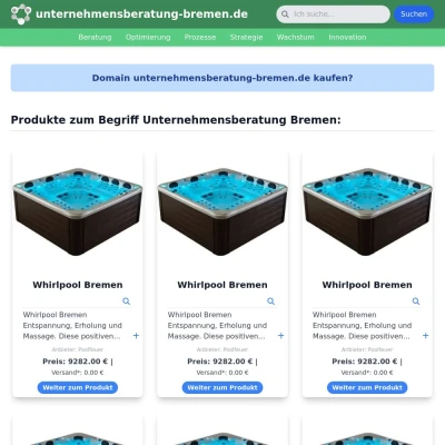 Screenshot unternehmensberatung-bremen.de