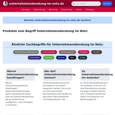 Screenshot unternehmensberatung-im-netz.de