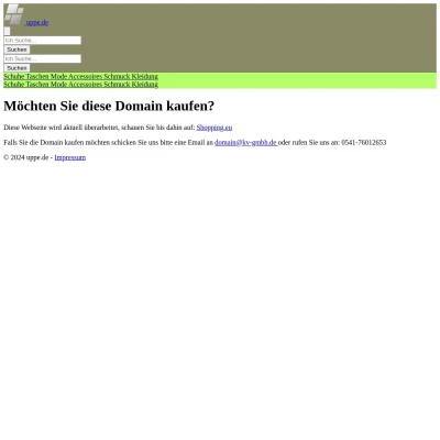 Screenshot uppe.de