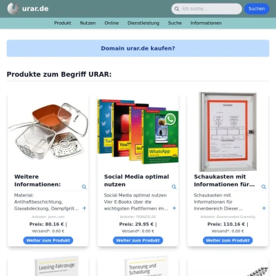 Screenshot urar.de