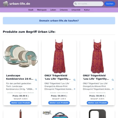 Screenshot urban-life.de