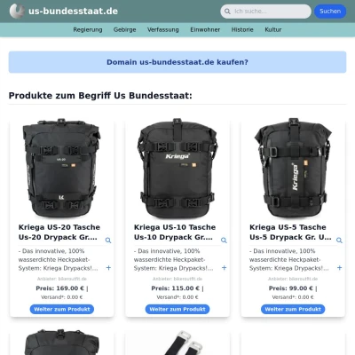 Screenshot us-bundesstaat.de