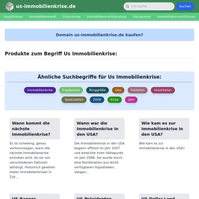 Screenshot us-immobilienkrise.de