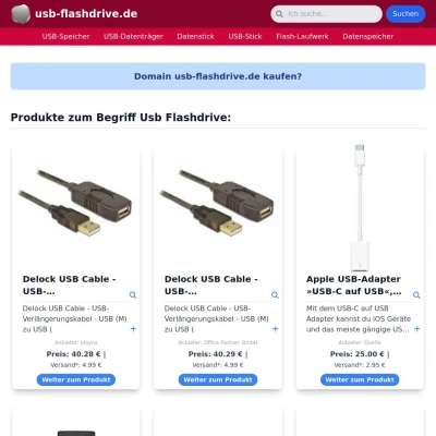 Screenshot usb-flashdrive.de