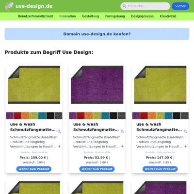Screenshot use-design.de