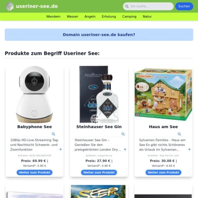Screenshot useriner-see.de