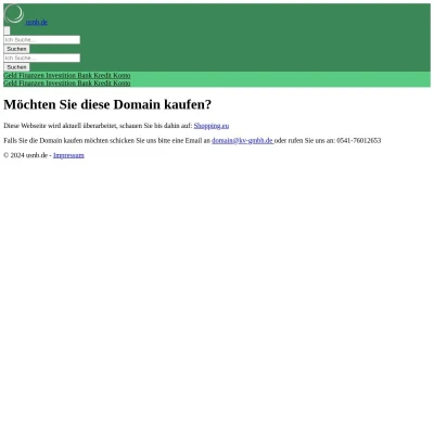 Screenshot usnb.de