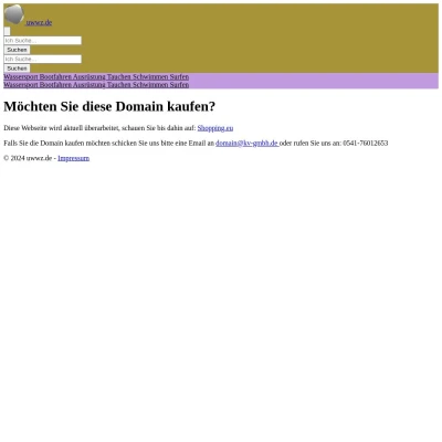 Screenshot uwwz.de