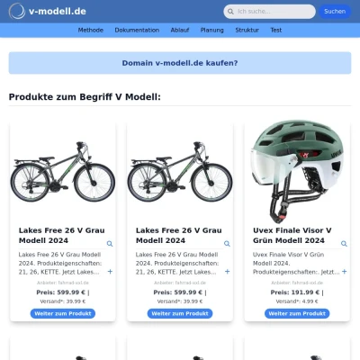 Screenshot v-modell.de