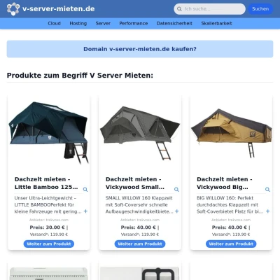 Screenshot v-server-mieten.de