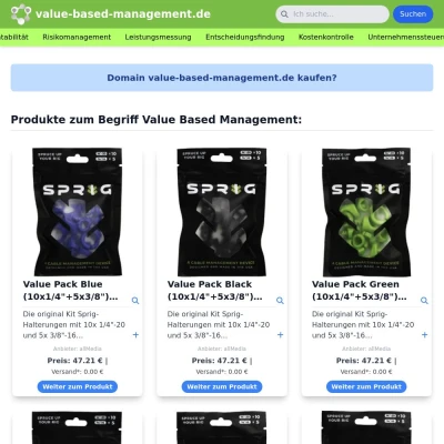 Screenshot value-based-management.de