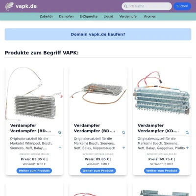 Screenshot vapk.de