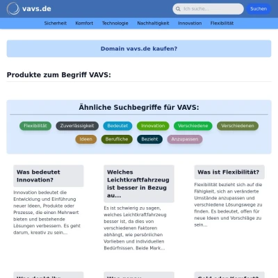 Screenshot vavs.de