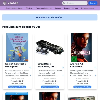 Screenshot vbot.de