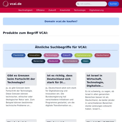 Screenshot vcai.de