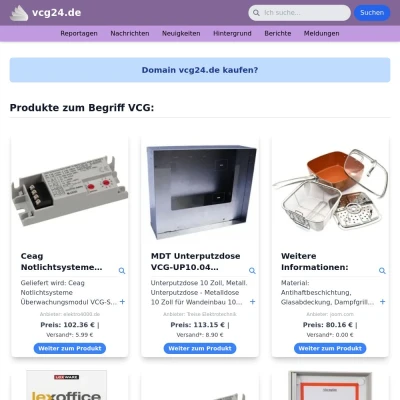 Screenshot vcg24.de