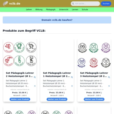 Screenshot vclb.de
