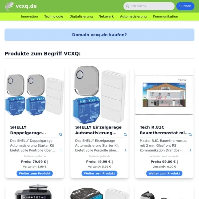Screenshot vcxq.de
