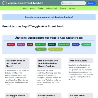 Screenshot veggie-asia-street-food.de