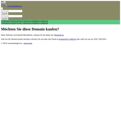 Screenshot veranstaltung24.eu