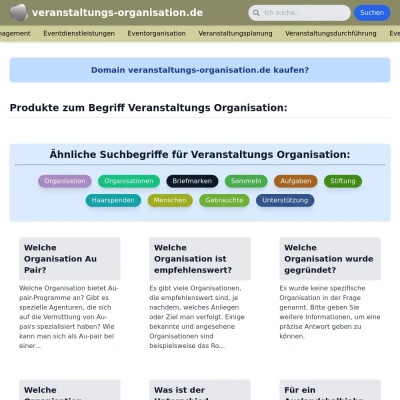 Screenshot veranstaltungs-organisation.de