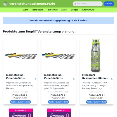 Screenshot veranstaltungsplanung24.de