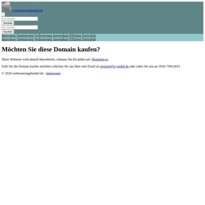 Screenshot verbesserungsbedarf.de