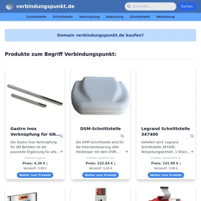 Screenshot verbindungspunkt.de