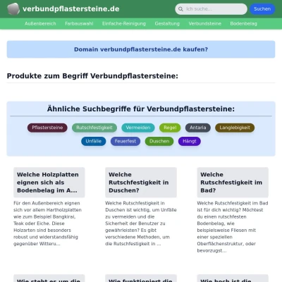 Screenshot verbundpflastersteine.de