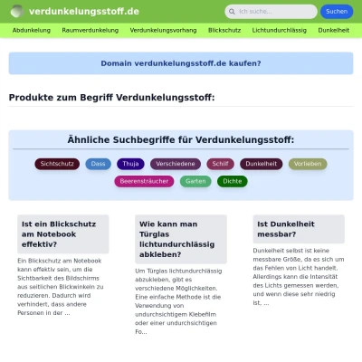 Screenshot verdunkelungsstoff.de