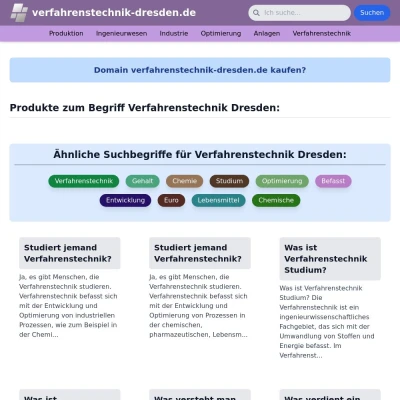 Screenshot verfahrenstechnik-dresden.de