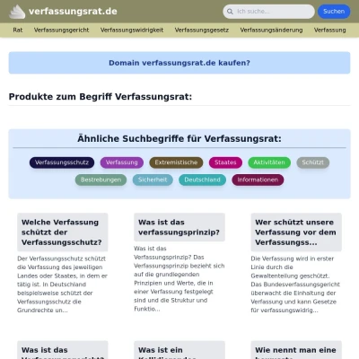 Screenshot verfassungsrat.de