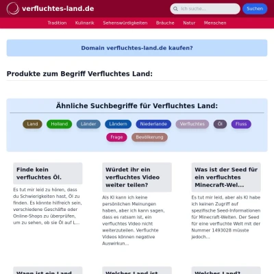 Screenshot verfluchtes-land.de