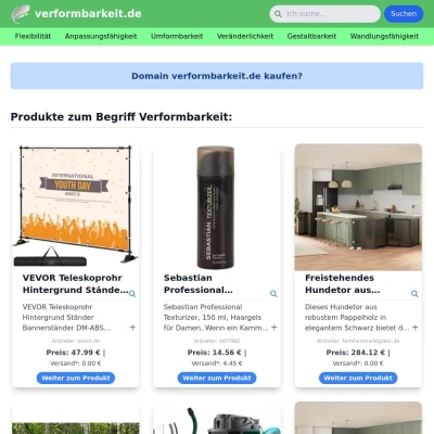 Screenshot verformbarkeit.de