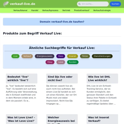 Screenshot verkauf-live.de
