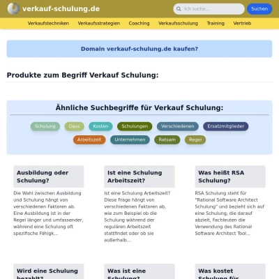 Screenshot verkauf-schulung.de