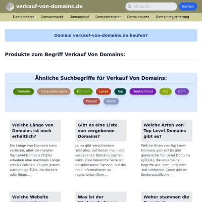 Screenshot verkauf-von-domains.de