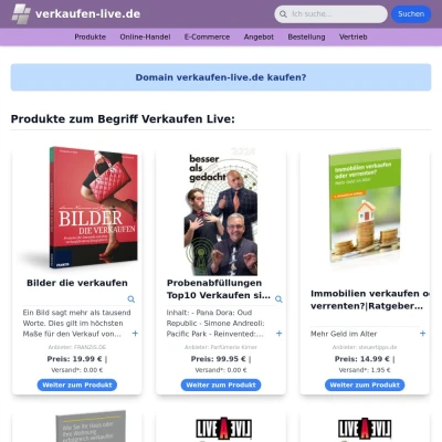Screenshot verkaufen-live.de